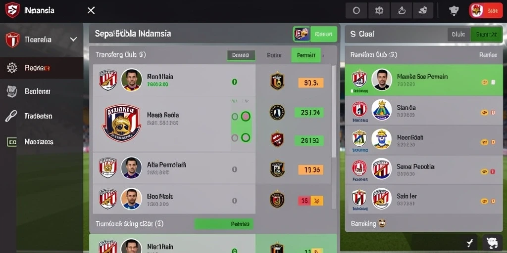 Contoh interaksi multiplayer antara pemain yang bersaing.
