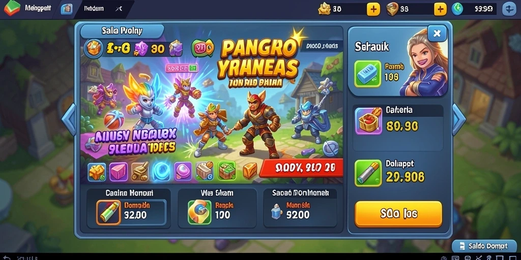 Misi epik yang menantang dan seru untuk diselesaikan.