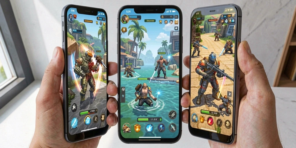 Gambaran permainan dalam mode multiplayer yang seru.