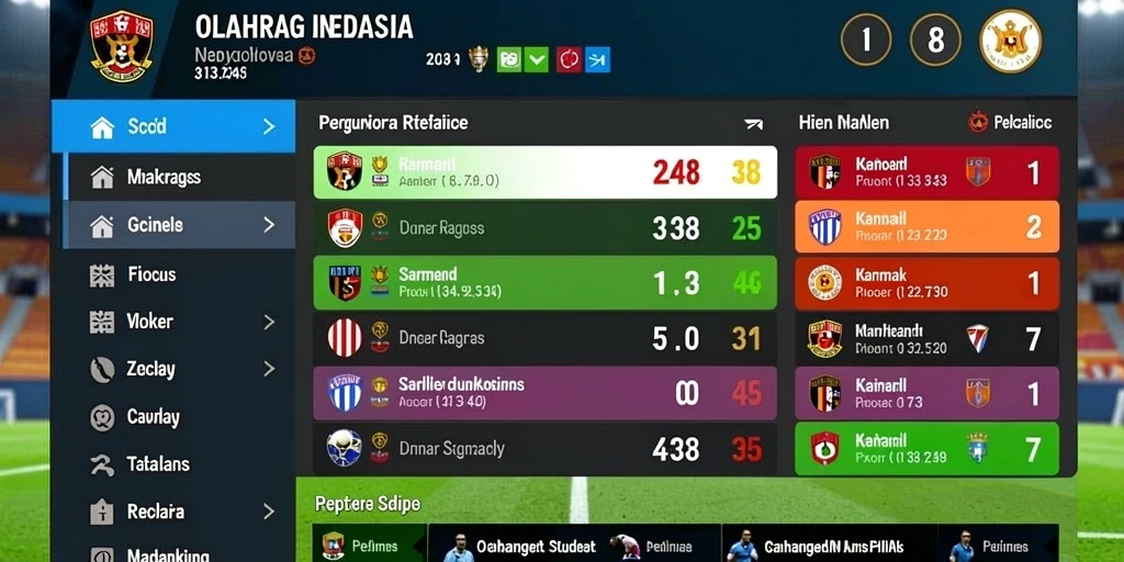Tangkapan layar menampilkan interaksi antar pemain dalam turnamen.