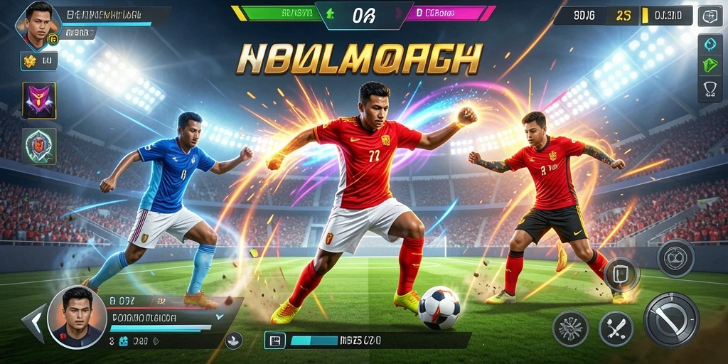 Visual grafis yang menawan saat menjelajah dunia fantasi.