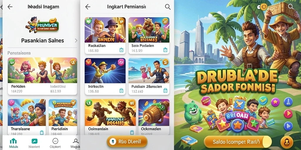 Sistem upgrade karakter yang mudah dipahami.